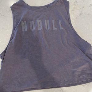 Nobull Project Purple Cropped muscle tank